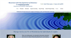 Desktop Screenshot of gestalttherapyinstitute.org